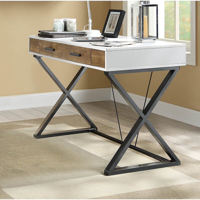 Hakes Campaign Computer Desk & Reviews AllModern